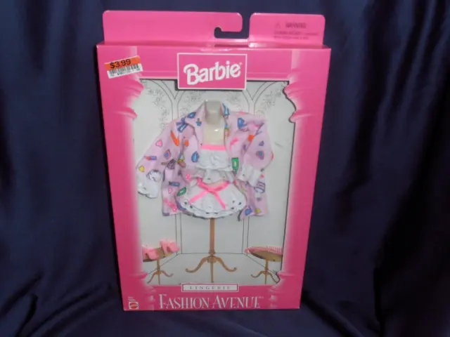 VINTAGE MATTEL 1998 Fashion Avenue Barbie Outfit Collection - Lingerie  $90.00 - PicClick AU