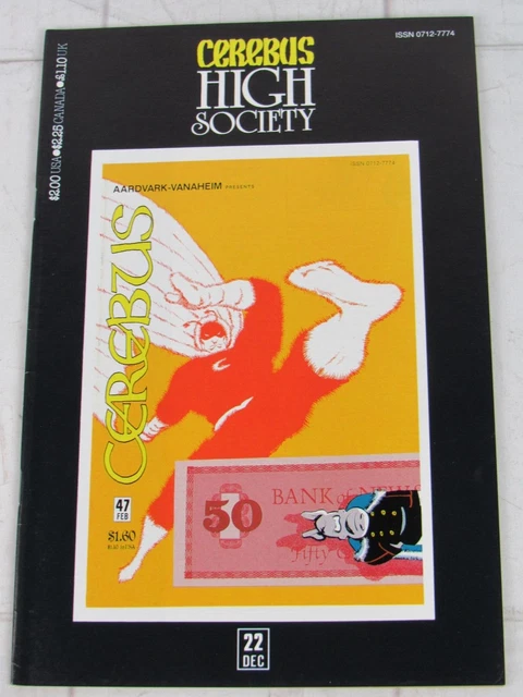 Cerebus: High Society #22 Dec. 1990 Aardvark-Vanaheim