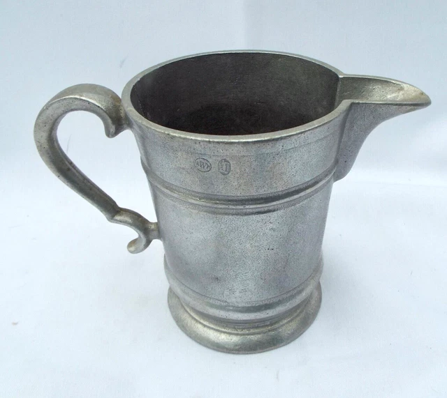 Vintage RWP Wilton Armetale Columbia PA Pewter Small Pitcher Creamer  5"