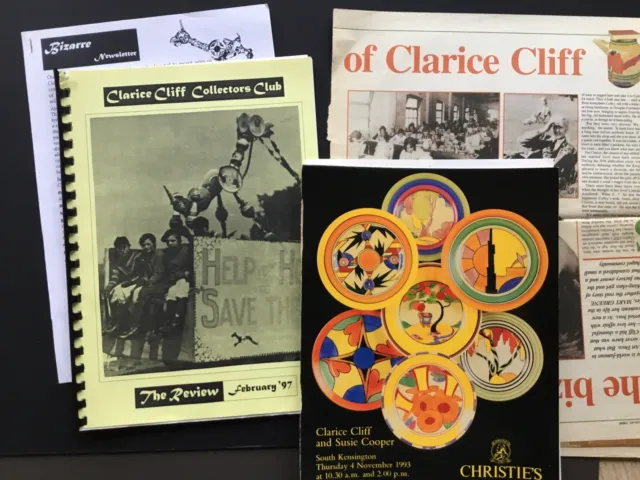 Clarice Cliff Collectors Club And Related Ephemera Catalogue