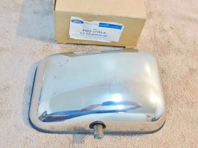 Speed Daddy Power Right Side Rear View Mirror For Ford F100 F150 Bronco 1992-1997 – Chrome – Manual Fold-701876