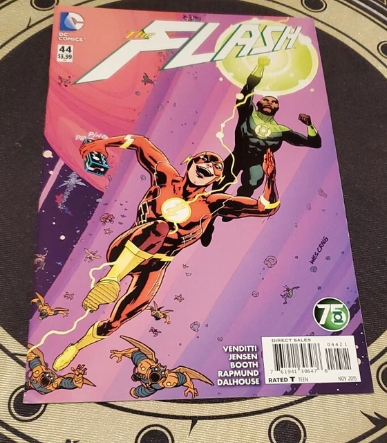 Flash (Vol 4) #44 FN Wes Craig Green Lantern 75th Variant New 52 DC Comics J&R