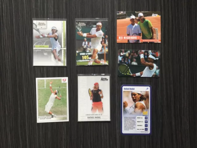 Rafael Nadal tennis card ATP, Nike, Trump, ACE Authentic