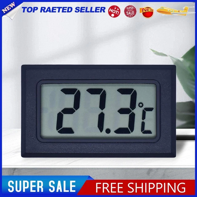Digital Temperature Sensor for Fish Tank Refrigerator(Black with 1M cable)