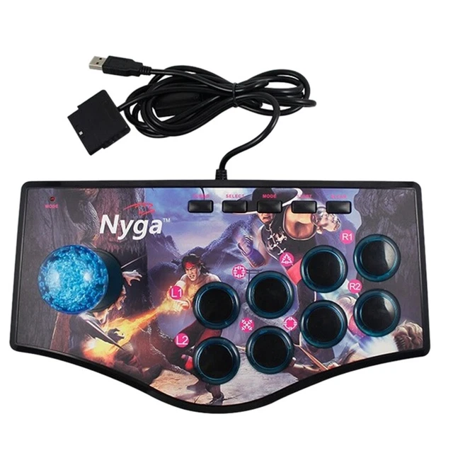 Retro Arcade Game Rocker Controller Usb Joystick For Ps2/Ps3/Pc/Android V5Q7