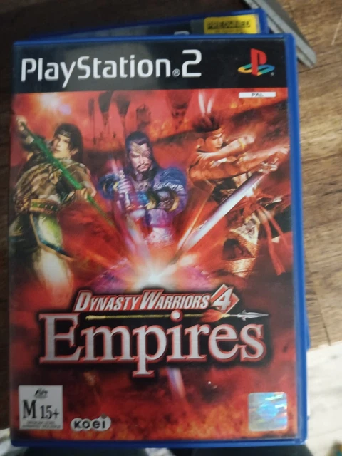 DYNASTY WARRIORS 4 Empires Sony PlayStation 2 PS2 PAL Complete