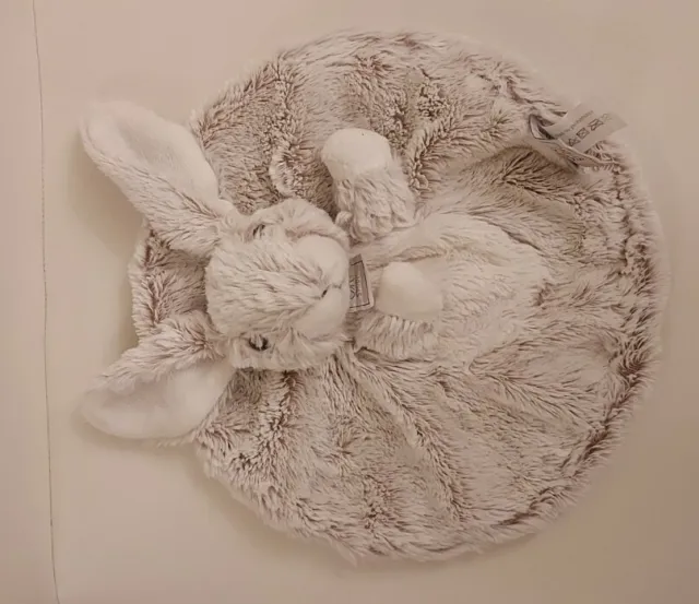 Oh STUDIO Rabbit Soft Comforter Toy grey