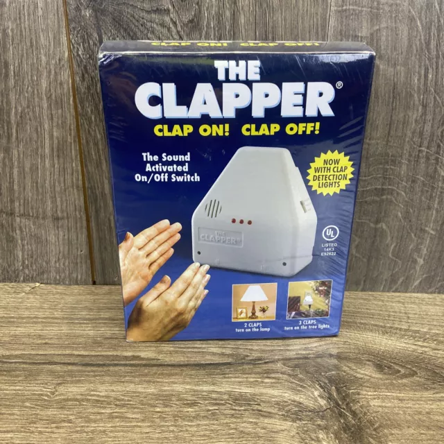 The Clapper The Original Sound Activated On/Off Switch Clap on Clap off  Sealed