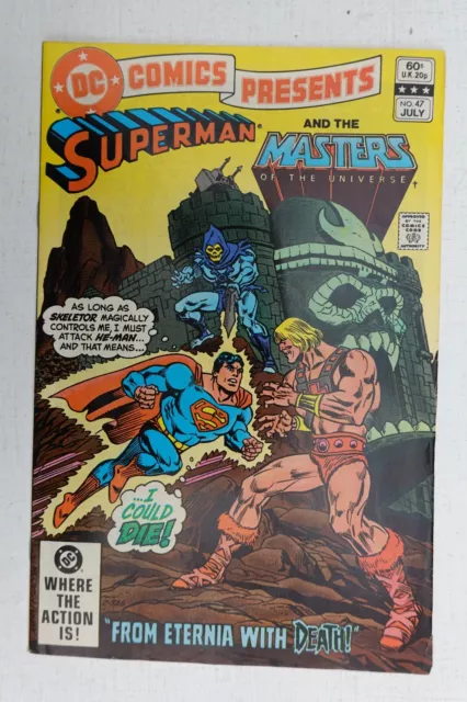 DC Comics Presents #47 Jul 82 Superman 1st He-Man