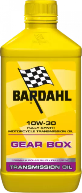 1L Bardahl Gear Box 10W-40 Sintetico Olio Trasmissione Moto Plus Fullerene Nuovo