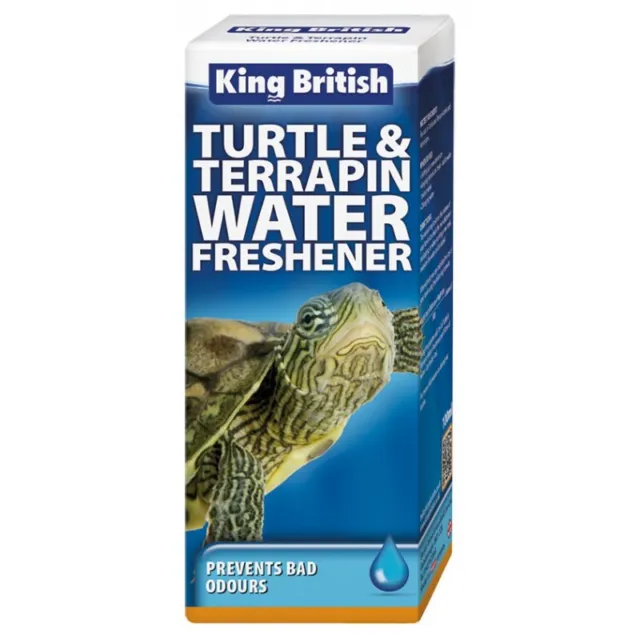 King British Turtle & Terrapin Water Freshener 100ml Prevent Bad Odours Tank