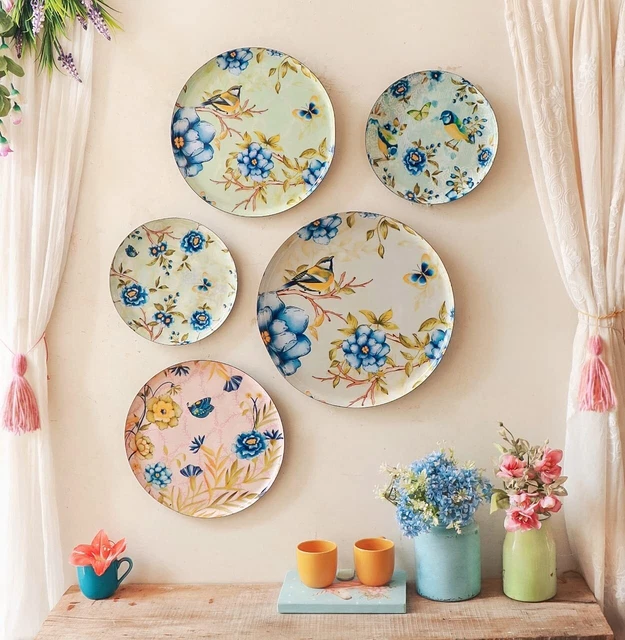 Miracle Jardin Mural Plaques HD Imprimé Métal Mural Décor Avec Exquis Modèles