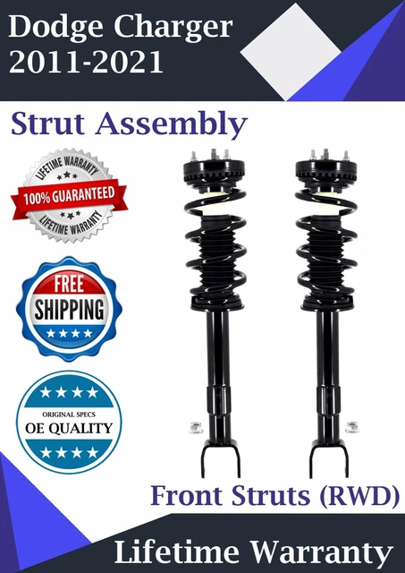 Premium OE Front Struts For 2011-2021 Dodge charger RWD Lifetime Warranty Premium OE Front Struts For 2011-2021 Dodge charger RWD Lifetime Warranty