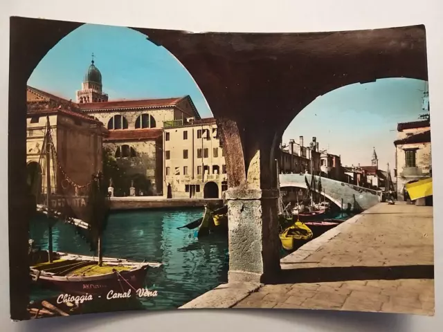 Chioggia - Venezia). Canal Vena.