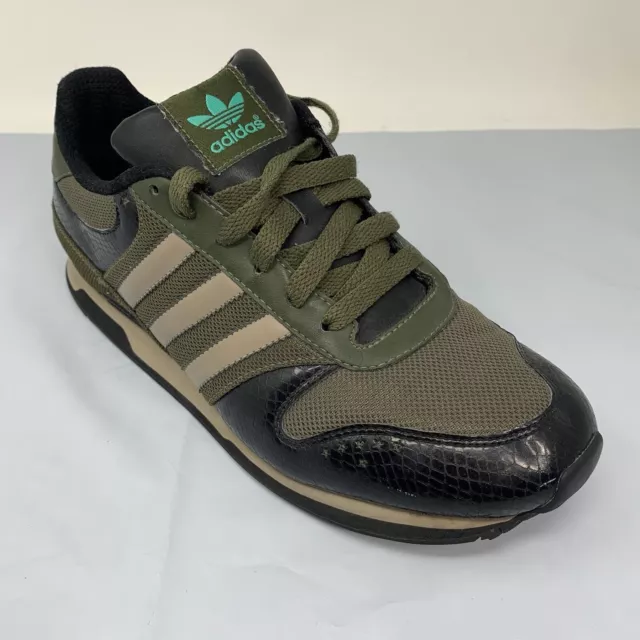 adidas ZXZ 123 Men’s Shoes 014900 Snakeskin Olive Green Black Beige 2007 US 8.5