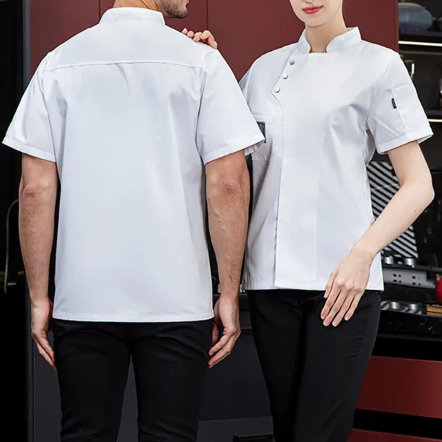 Chef Shirt Pocket Cooking Restaurant Cooking Clothes Uniform Breathable