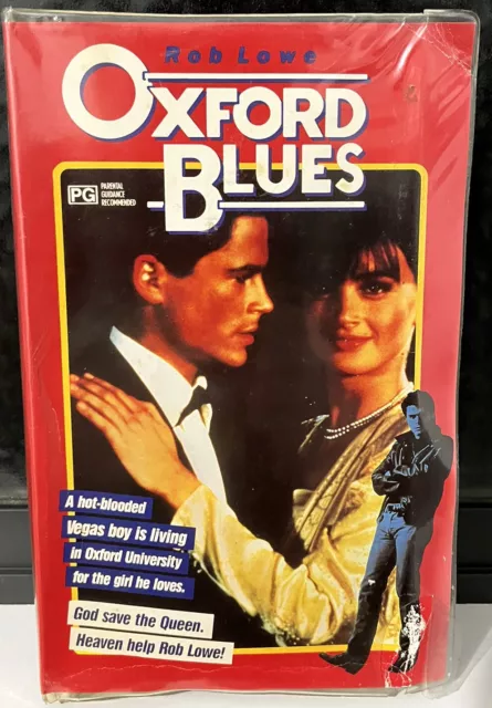OXFORD BLUES 1984 VHS PAL Video Tape Clamshell Rob Lowe Rare £23.96 ...