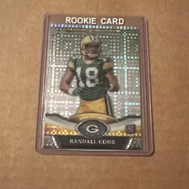 RANDALL COBB 2011 Topps Platinum Rookie RC X-Fractor #11 Green Bay Packers