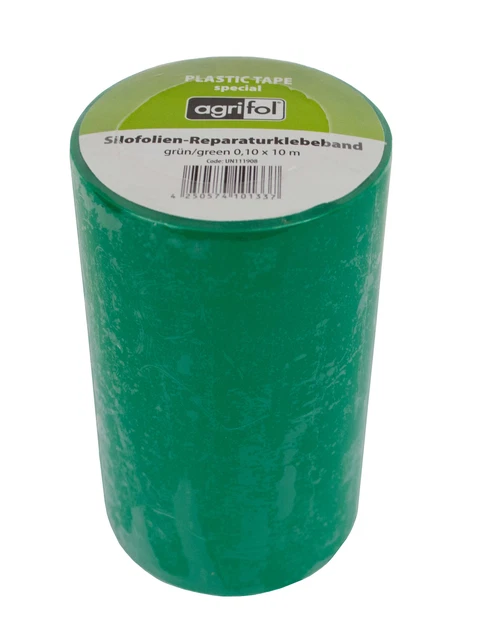 Silo Reparatur Klebeband, grün 10 cm breit, 10 m lang für Reparatur Abdichtung