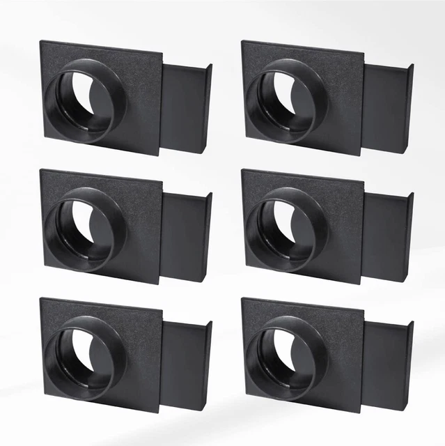 70108-P6 4 Inch Blast Gate for Dust Collector, Dust Collection Fittings - 6PK