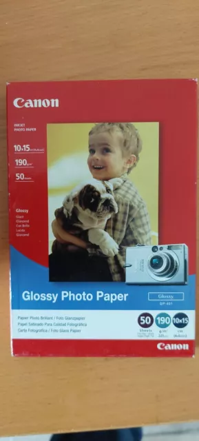 Papier Photo Canon Glossy Gp 401