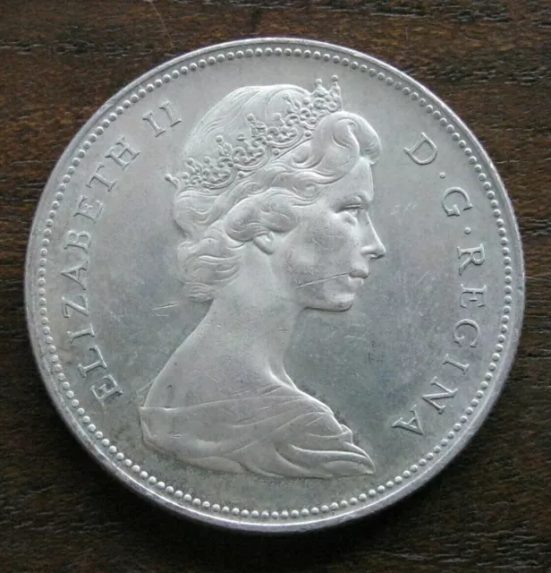 Zaldi2010 - Canada , 1 Dollar De 1966 . Plata 2