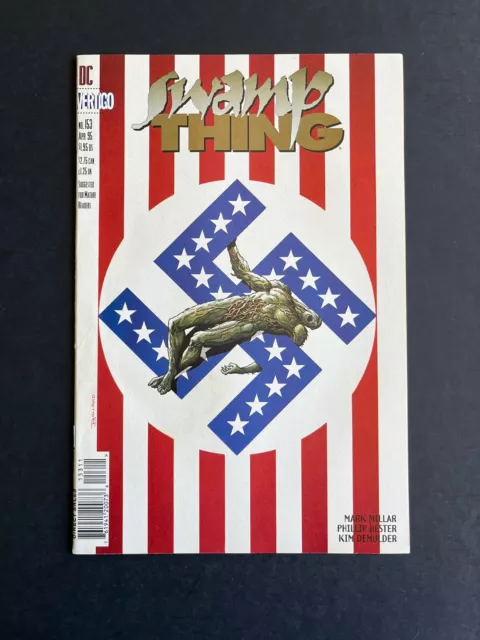 Rare Swamp Thing #153 Controversial Nazi Cover DC Vertigo 1995 High Grade