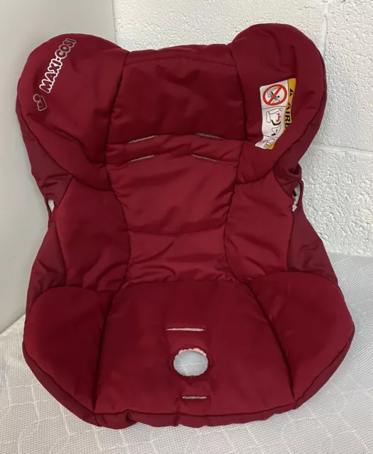 Genuine Maxi Cosi Cabriofix Car Seat Cover - Burgundy