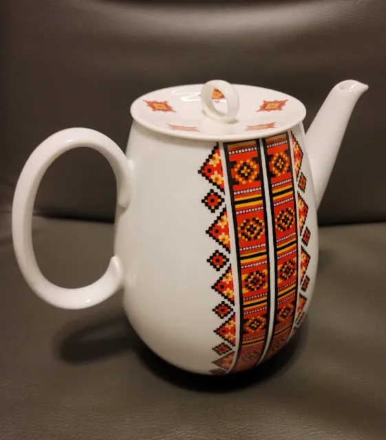 Vtg Rare Continental China Raymond Loewy Coffee/Tea Pot Germany. Read