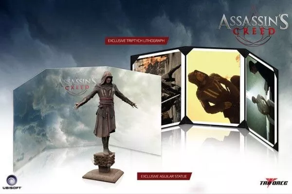 Assassin's Creed The Movie Aguilar TRIFORCE Figure. Neuf rare ! Jamais ouvert.