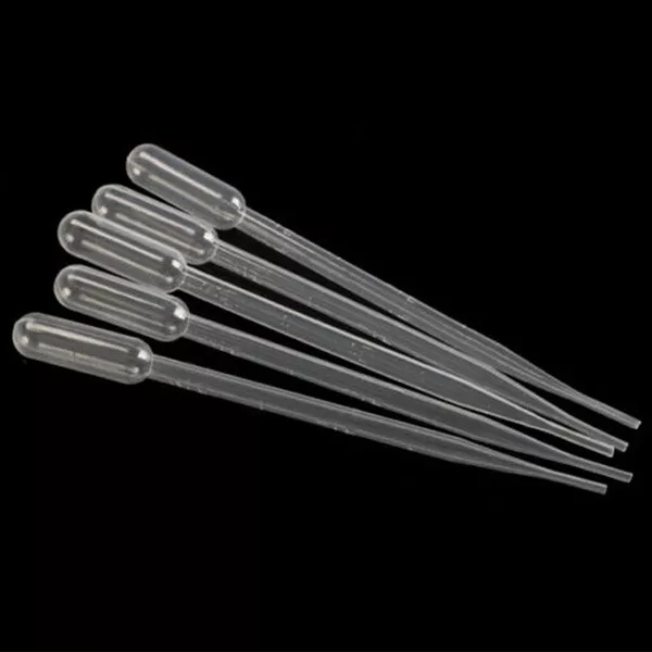 10 x 0.2ml Empty Plastic Pipettes Useful to Work With Paints, Resin etc