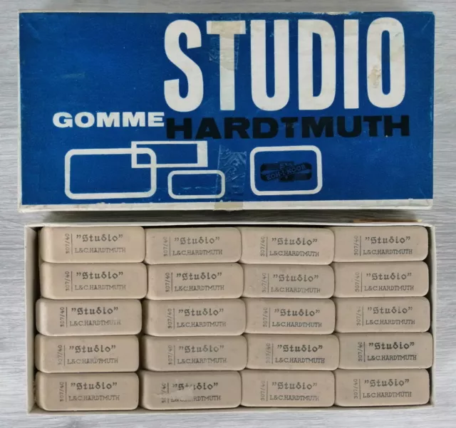 Studio Hardtmuth - Koh-I-Noor - Lotto 40 Gomme - Vintage - Nuove