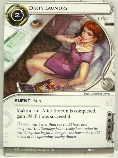 Android Netrunner LCG - Creation and Control #001-#055 - Karte aussuchen engl.