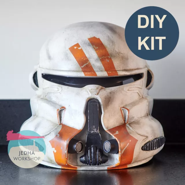 Airborne Trooper DIY Helmet kit 1:1 Adult Size Star Wars Clone Wars