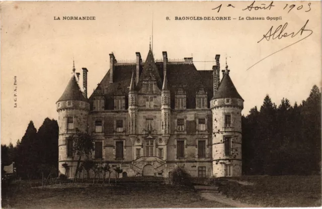 CPA AK La Normandie - BAGNOLES-de-l'ORNE - Le Chateau Goupil (355352)