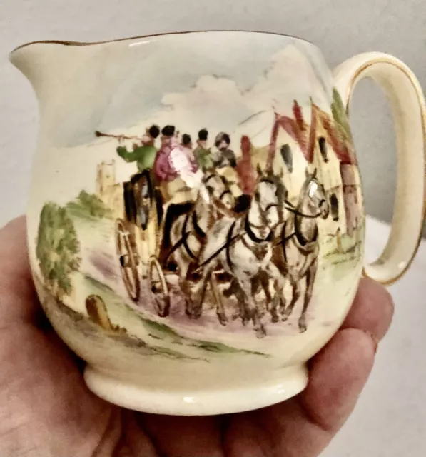 Creamer  Royal Winton Grimwades Happy Days Hand Painted Vintage