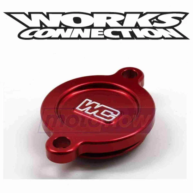 Works Connection Oil Filter Cover for 2014-2017 Husqvarna FC250 - Engine ly