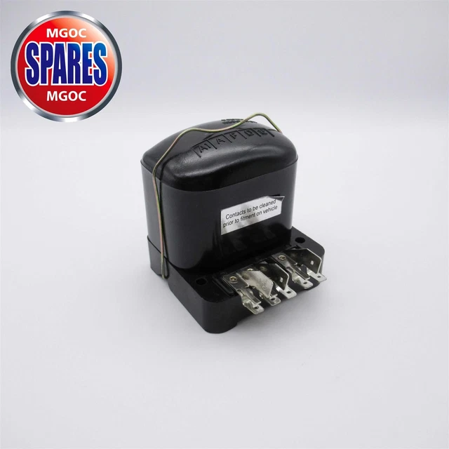 12V 22A Dynamo Voltage Regulator Control Box - Compatible With Lucas RB106, NCB101, GEU6603 & More 6 thumbnail image