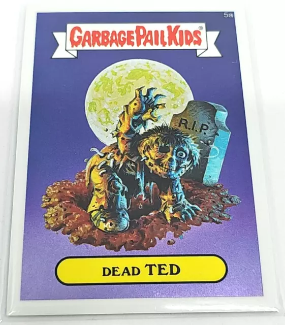 GPK Card Dead Ted 2013 Topps Garbage Pail Kids Chrome Series 1 #5a