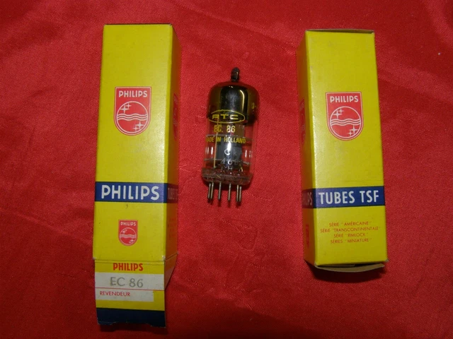 Lampe Radio Tube Valvo L416D - NOS - TSF VE301 Volksempfänger - Fabrication Allemande