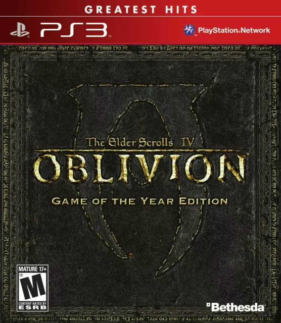 The Elder Scrolls IV Oblivion Sony PlayStation 3, PS3 Brand New