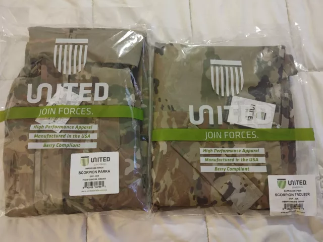 OCP MULTICAM EXTREME COLD WET WEATHER GORTEX JACKET And Pants GEN III MEDIUM R