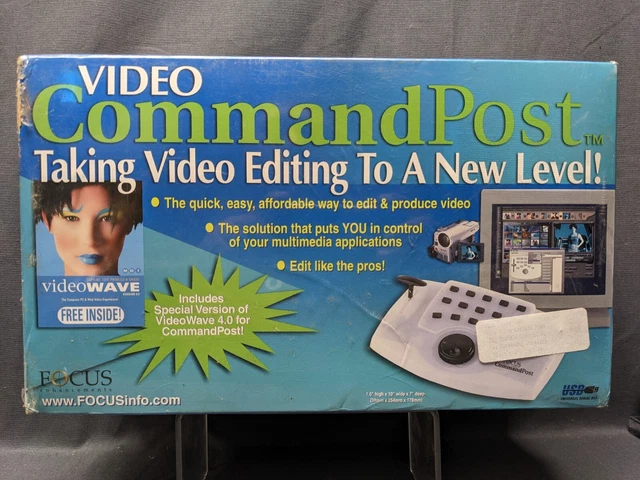 Videonics Focus Command Post CP1 CP-1 Media Controller NOS