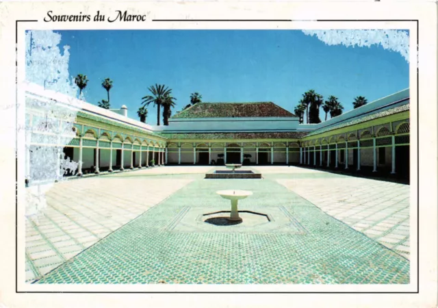 CPM MAROC Souvenirs du Maroc. Marrakech-Le Palais de la Bahia (342948)