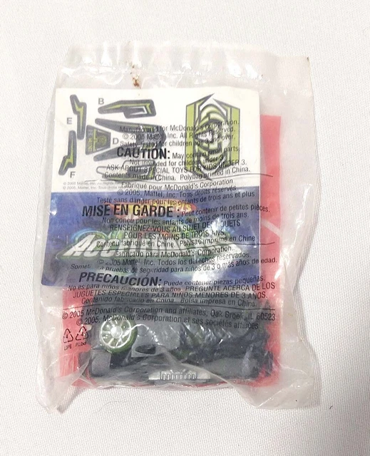 HOT WHEELS ACCELERACERS McDonalds RD-04 new in bag MIB stickers £8.19 ...