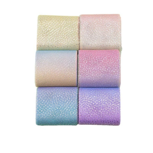 Rouleau De Tulle à Paillettes Arc-en-ciel 30 Cm X 9 M - Pour Décoration De Table, Mariage, Fête, Artisanat