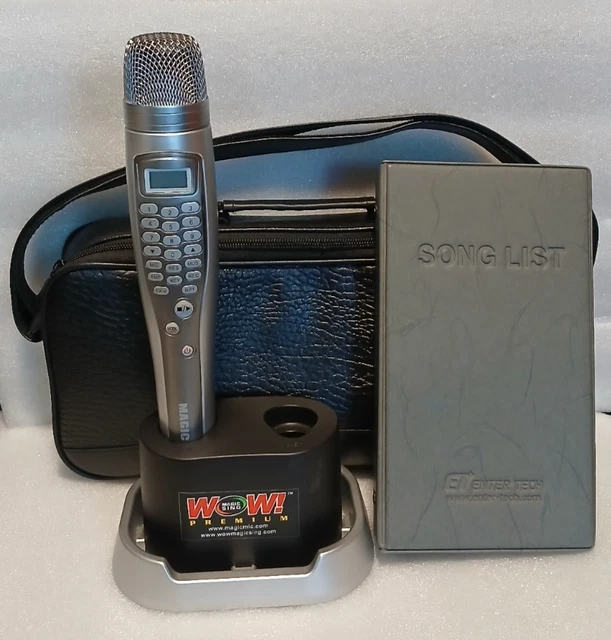 Magic Sing Karaoke Mic ED8000 Kit And Magic Duet Mic