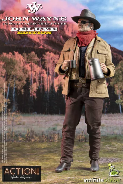 ACTION! HEROES JOHN WAYNE DELUXE VERSION 1/6 Action Figure 30 cm INFINITE STATUE 2