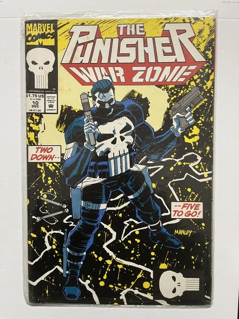 THE PUNISHER WAR ZONE #10 1992 MARVEL COMIC BOOK Bag/Boarded