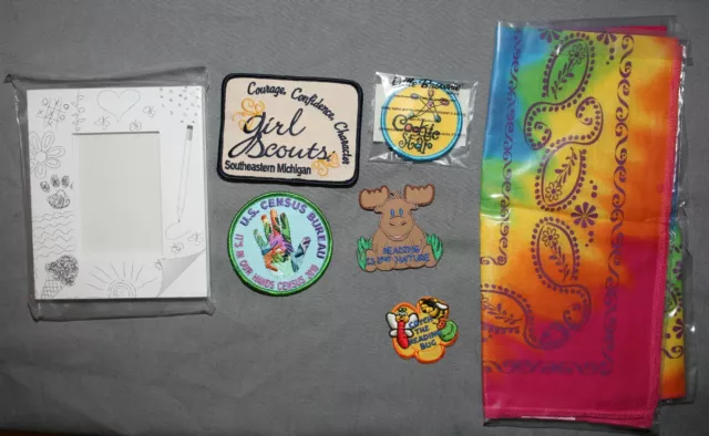 Girl Scout Patches Little Brownie Council Frame Light Up Patch